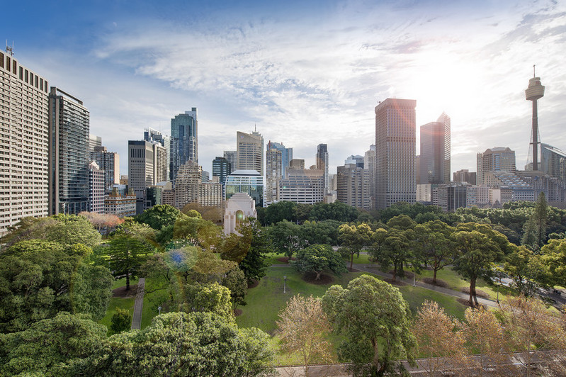 Award submission photography — Sydney aerial